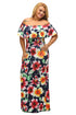 Print Off-The-Shoulder Maxi Dress